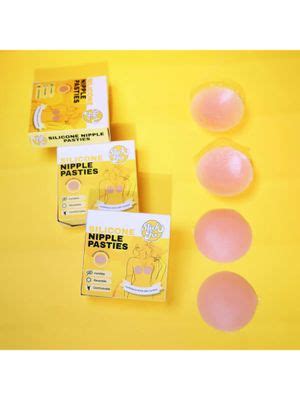 Buy SlickFix Women Nude Solid Nipple Pasties Online