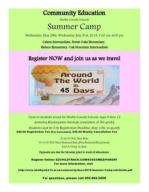 50 FREE Summer Camp Flyers (Templates & Brochures) ᐅ TemplateLab