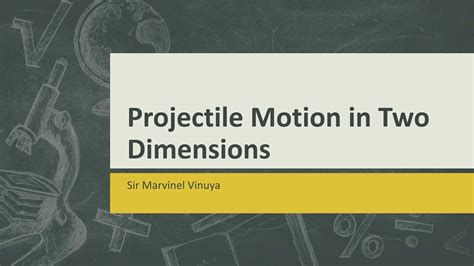 Image result for 2D Projectile Motion
