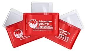 Best Glide ASE Credit Card Size Fresnel Lens Fire Starter and Magnifier ...