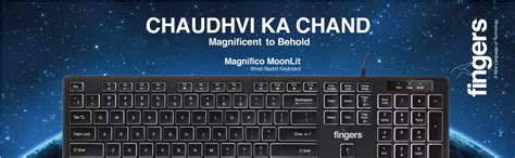 Amazon.in: Buy Fingers Magnifico Moonlit Wired USB Keyboard (Black ...
