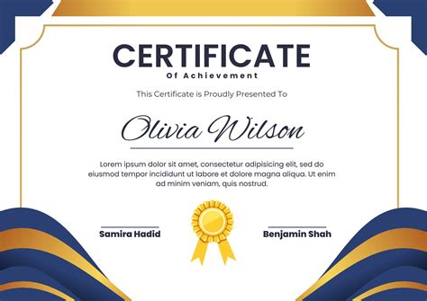 Printable Award Certificate Templates Free Certificate Templates, Easy