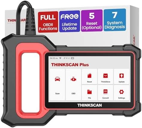 THINKCAR OBD2 Scanner, ThinkScan Plus S7 ABS,SRS,ECM,TCM,BCM,AC,IC ...