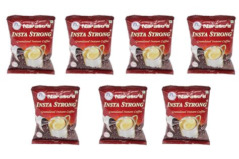 Narasus Insta Strong Instant Coffee 50 GMS ( Pack of 7 Pcs ) : Amazon ...