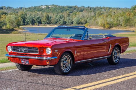 1965 Ford Mustang Convertible Red