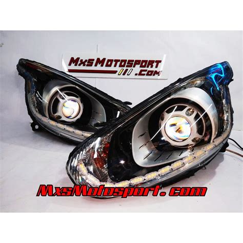 MXS3031 Fiat Punto Abarth LED Daytime Xenon Projector Headlights Matrix ...