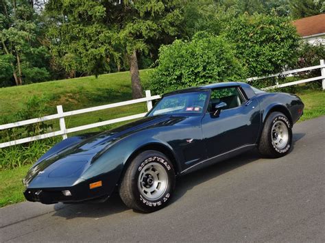 Dark Blue 1980 Chevrolet Corvette