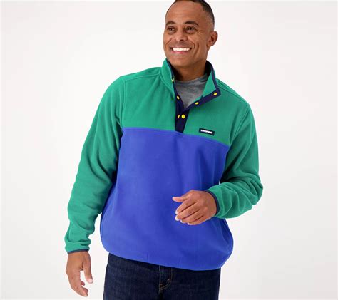Lands' End Regular Men's Heritage Fleece Pullover - QVC.com
