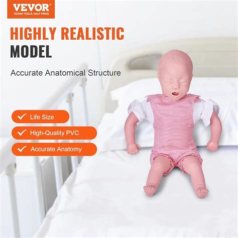 VEVOR Infant CPR Training Manikin, Heimlich Maneuver India | Ubuy