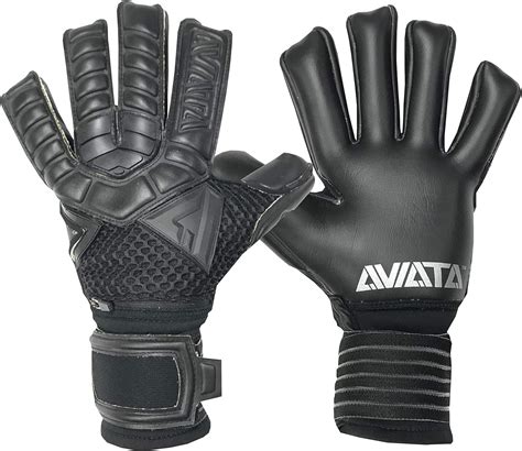 Buy Aviata Sports Goalie Gloves Black Mamba Aero Pro Goalkeeper Soccer ...