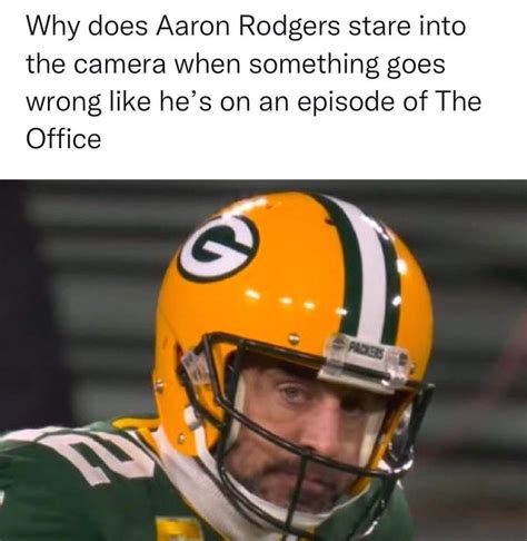 Aaron Rodgers Memes