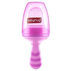 Babyhug Popsicle Shaped Fruit & Food Nibbler - Pink