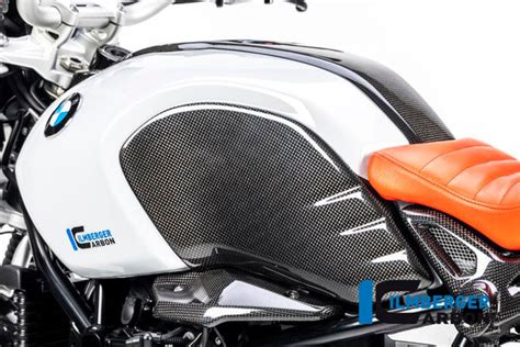 Ilmberger Carbon Fibre Left Tank Cover for BMW R NineT Scrambler ...