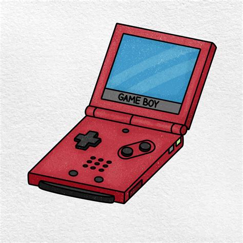 Image result for How to Draw a Gameboy Color