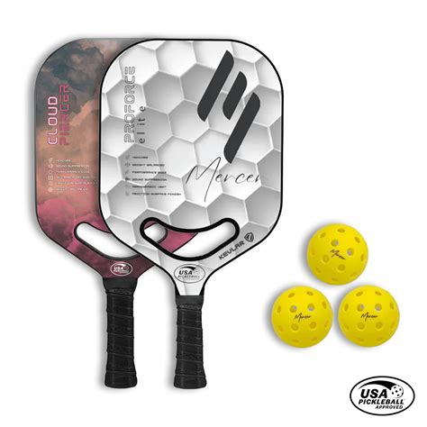 Professional Pickleball Set - Mercer Pickleball Paddles