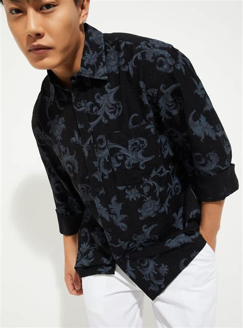 Buy URB_N Men Printed Relaxed Fit Shirt Online at just Rs. 999.0 ...
