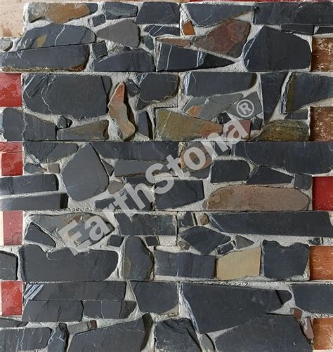 Stone Wall Cladding | Pink White Flower in Sandstone | EarthStona