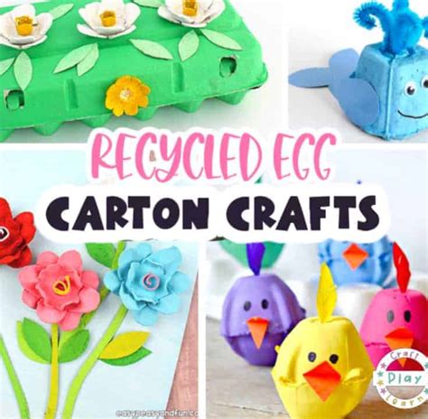 Egg Carton Crafts 的图像结果