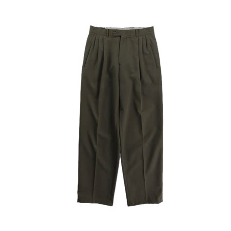 【FIFTY-FIFTY】1990s vintage pure virgin wool 3tuck slacks made in Canada ...