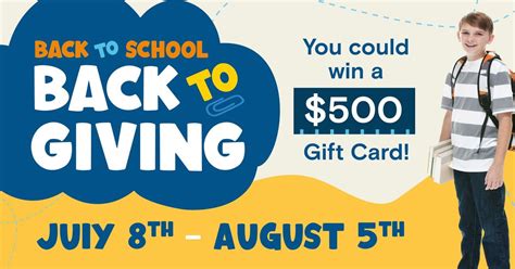 Yuba Sutter Marketplace Back to School Back to Giving Supply Drive ...