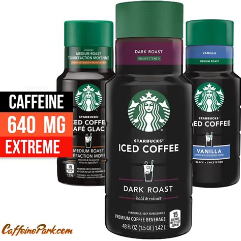 Starbucks Bottled Iced Coffee Caffeine Content: How Much is in?
