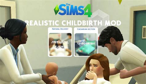Image result for Sims 4 Mod Real Birth
