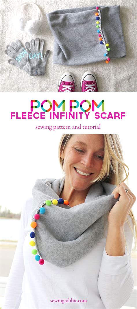 Image result for Infinity Scarf Sewing Pattern
