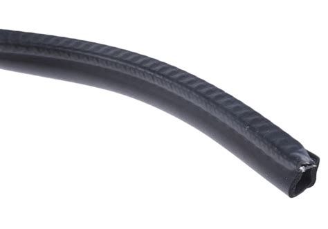 RS PRO | RS PRO Black EPDM Edging Strip, 20m | 727-6055 | RS