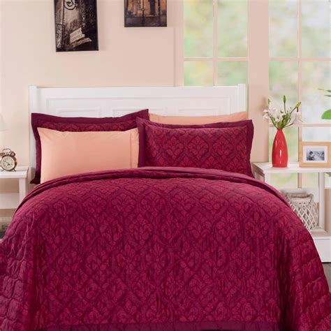 Buy MASPAR Folklore Transition Red Printed Double Quilt - 100GSM from ...
