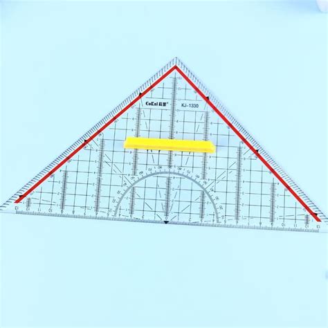 KRYTONE .Fx Multi Purpose transparent triangle with handle professional ...