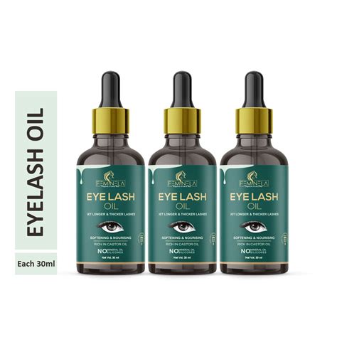 Buy Feminela Brow & Lash Growth Oil - EyeBrow & Eyelash Growth Oil ...