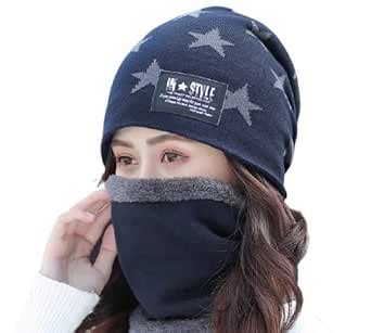 Buy Alexvyan Twist Color Winter Very Soft Warm 1 Set Snow Proof Knitted ...