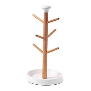 VELURA Coffee Mug Tree Holder Shelf Water Cup Rack for Home Kitchen ...