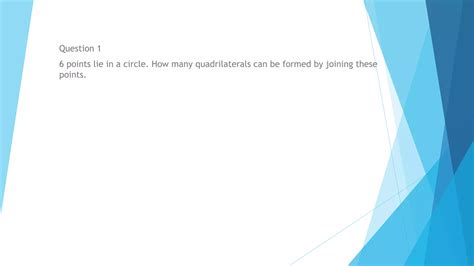 GRE QUANTITATIVE: PERMUTATIONS, COMBINATIONS AND PROBABILITY | PPTX