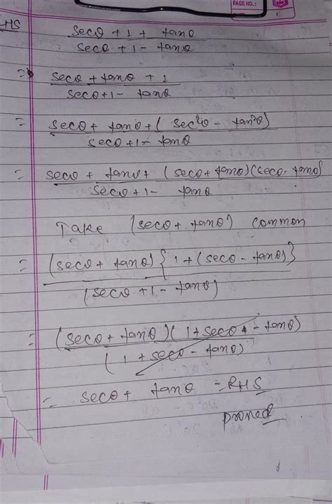 Prove this equation - Brainly.in