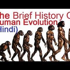 HUMAN EVOLUTION MEANING IN HINDI