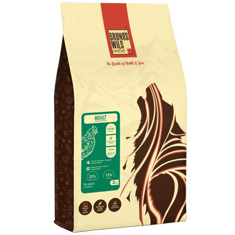 Bruno's Wild Essentials Chicken Recipe Adult Dog Dry Food | Supertails