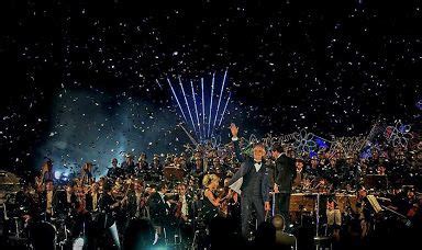Truly magical concert of Andrea Bocelli in Tuscany | Concert, Andrea ...