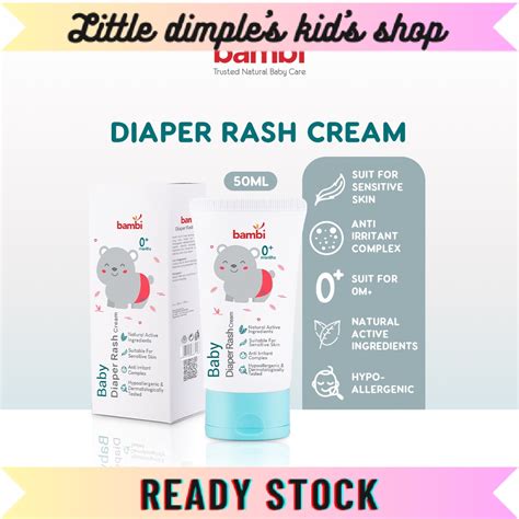 BAMBI/ Krim Kulit/Diapers Rash Cream | | Shopee Malaysia