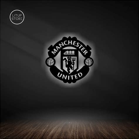 Manchester United Football Club- Backlit LED Logo| Vibex – Litup Store