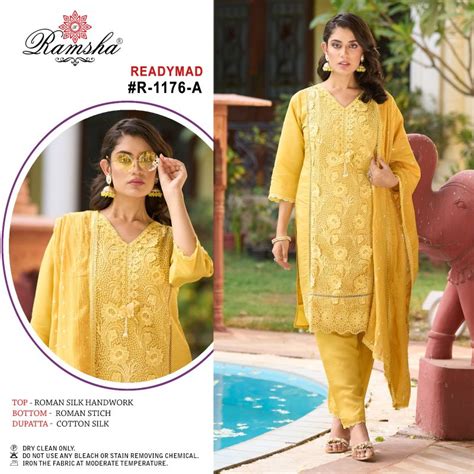 Ramsha R 1176 Nx Ready Made Pakistani Suits Collection
