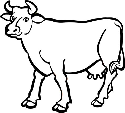 White Cow Clip Art