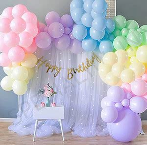 Flipkart.com | NATA BALLOON Solid Happy Birthday Decoration Combo Set ...