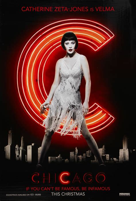Catherine Zeta -Jones 2002 poster as Velma Kelly for Chicago channeling ...