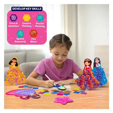 Buy Disney Princess Poke Art Kit ( Age 4-9) Kids Online in India ...