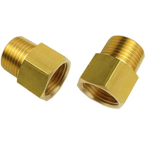 Hongbow Bspt To Npt Adapter Brass Pipe Fitting Adapter 1 | Desertcart INDIA