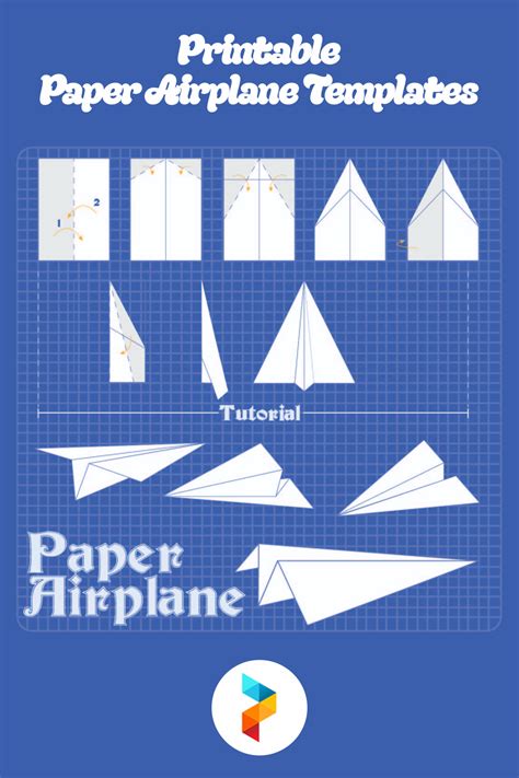 Printable Paper Airplane Templates - Printable Calendars AT A GLANCE