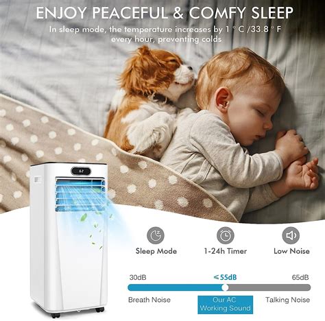 Buy GOFLAME 10000BTU Portable Air Conditioner, 3-IN-1 Air Cooler ...