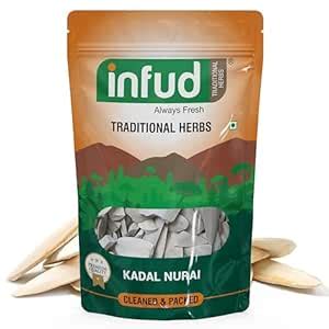 Buy Infud Premium Kadal Nurai Cuttlefish Bone, High Calcium for Budgies ...