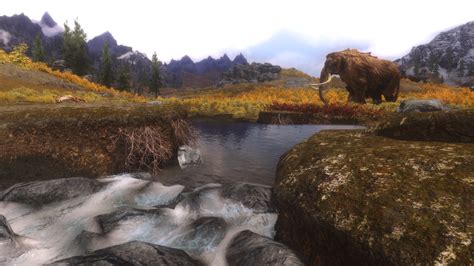 Скачать TES 5: Skyrim "Project Reality - Climates Of Tamriel - Weather - Lighting" - Геймплей